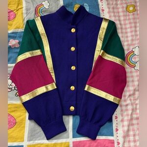 Vintage St. John Color Block Sweater Women’s Size M